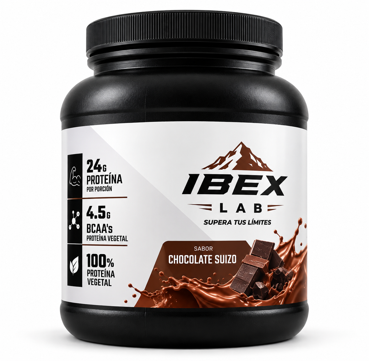 One Protein , proteína vegetal 2 Lb sabor chocolate suizo